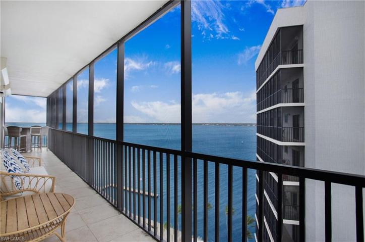 There is over 640sqft of Lanai space with the BEST water views in the community!