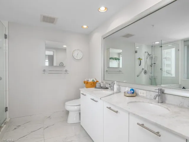 Primary bathroom with upgrades