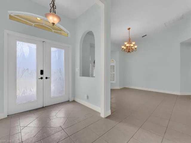 French Door Front Entry