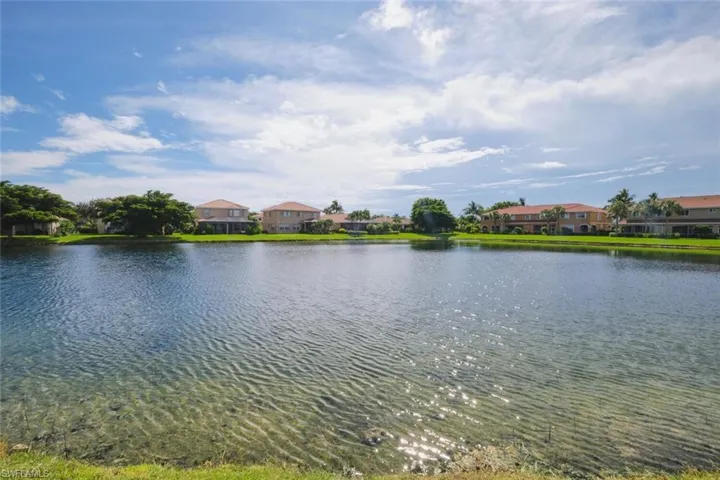 waterfront townhome view