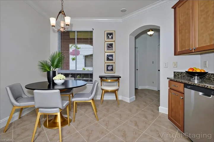 Eat in Kitchen - virtually staged