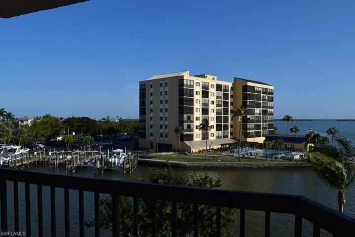 VIEW FROM WALKWAY OUTSIDE OF UNIT