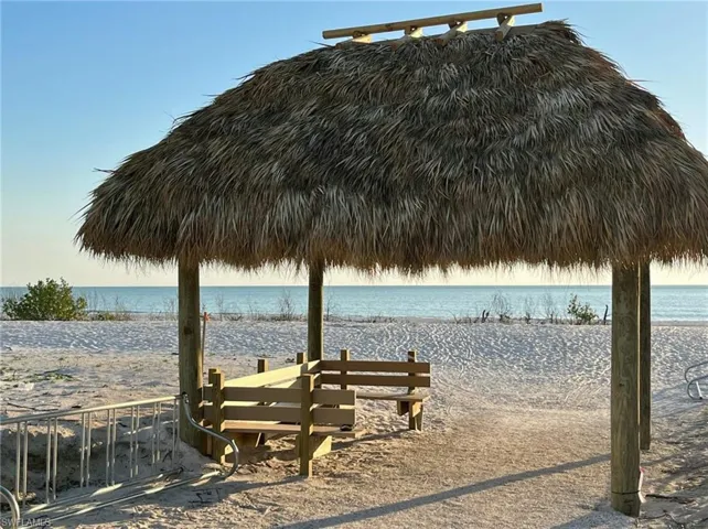 EBIA BEACH ACCESS TIKI HUT, BENCHES AND BIKE RACK