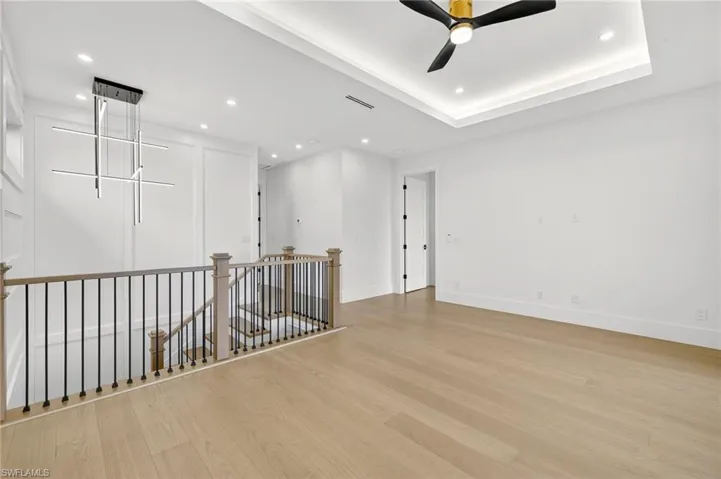 upstairs