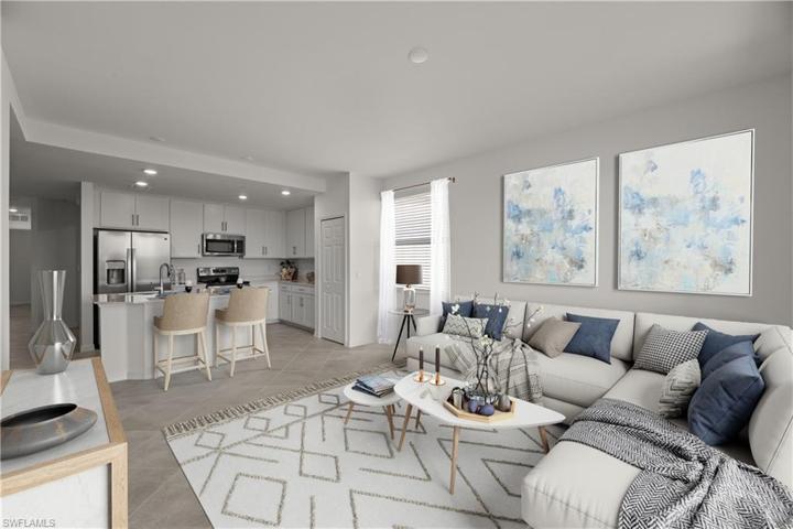 Virtually Staged Great Room