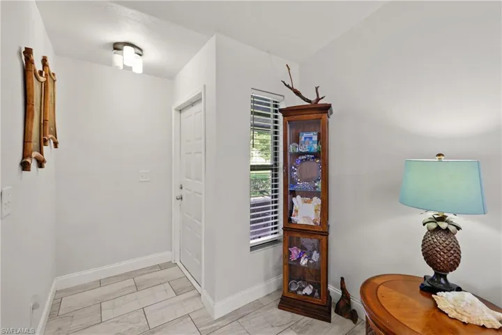 View of foyer entrance