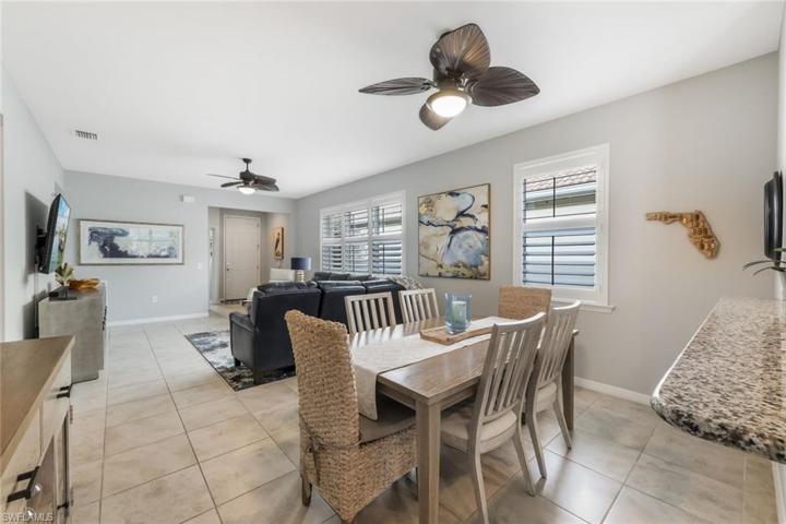 Open Concept Dining-Living Area