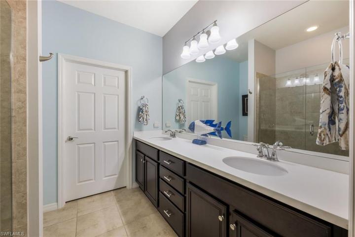 Dual Sinks in Primary Bath. Walk-in Closet