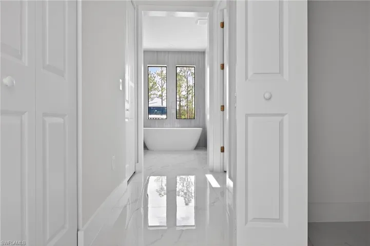 master bedroom hallway
