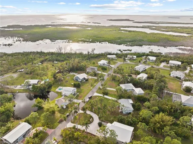 Arial View Above Property