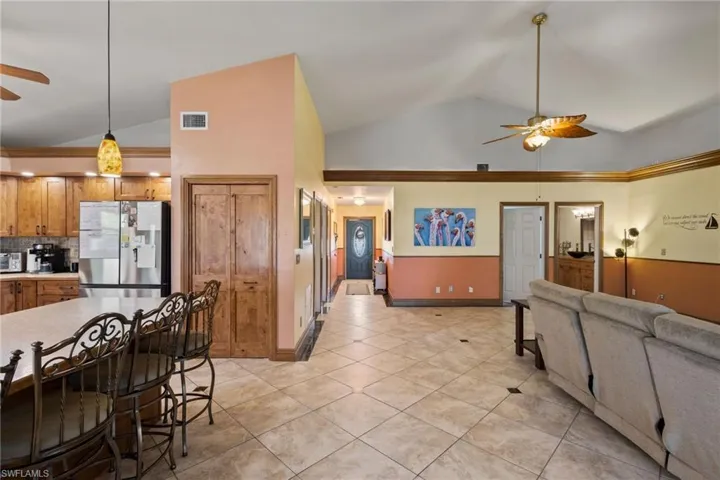 Kitchen Overlooking Living Room