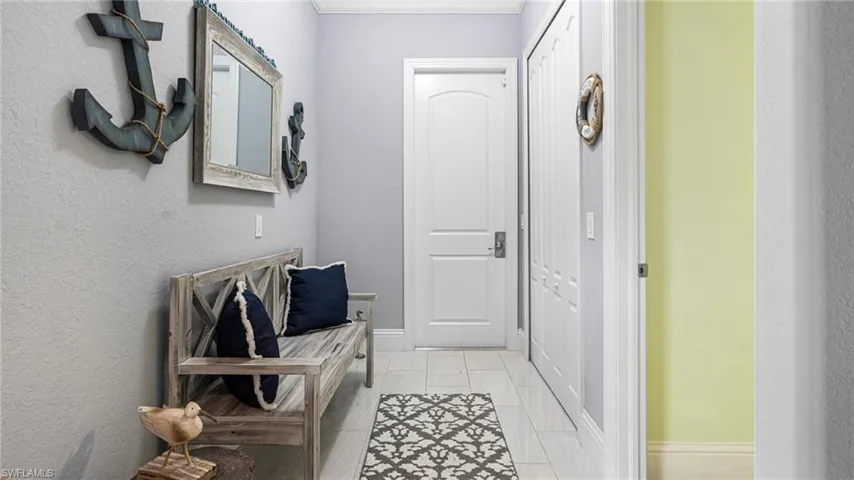 Garage entry door