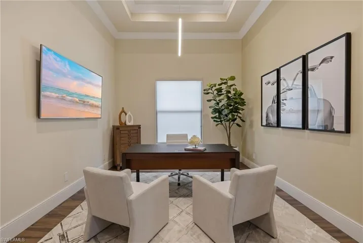 Chairs are virtually staged