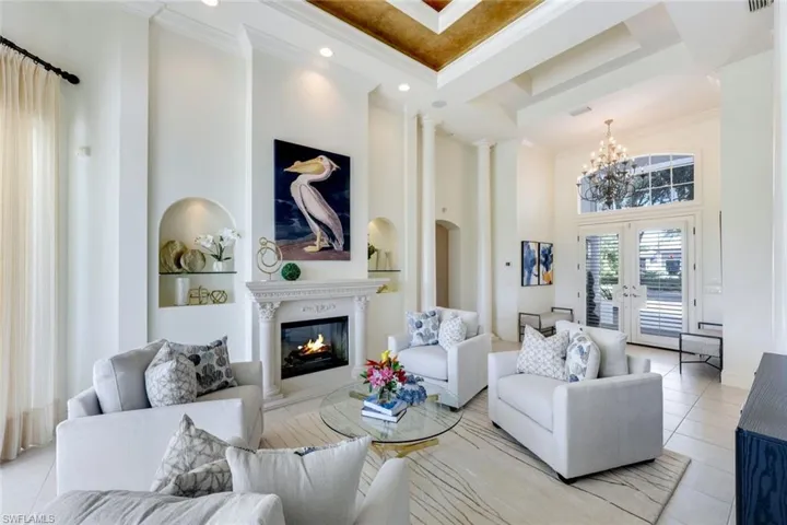 New Electric Fireplace in Living Room