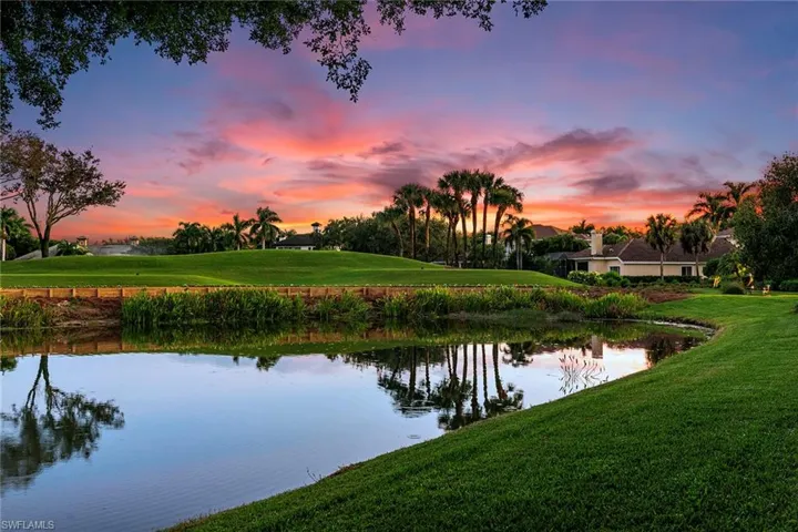 Aerial View of this amazing location with plenty of privacy on each side and a view overlooking the lake and 9th hole