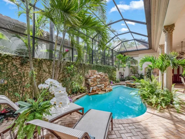Lagoon Inspired Pool-Spa
