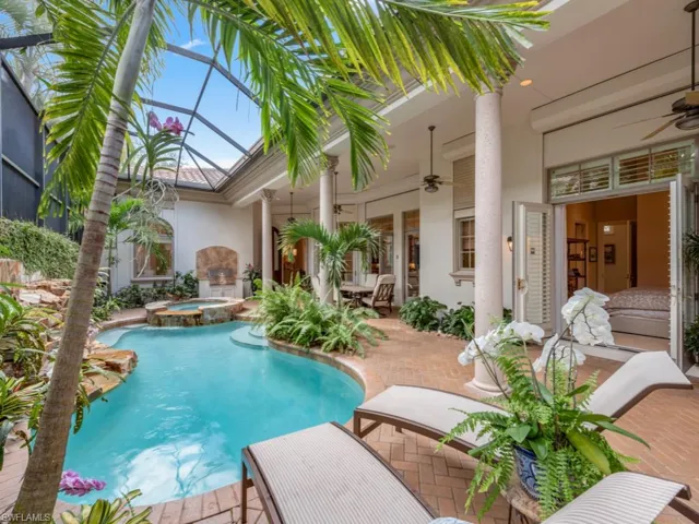Lagoon Inspired Pool-Spa