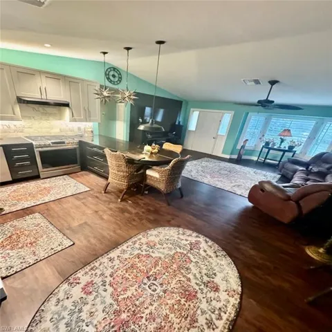 Kitchen + Living Room