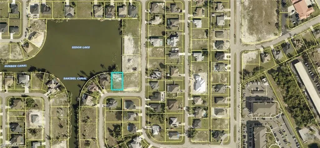 Map of property location featuring property parcel outlined