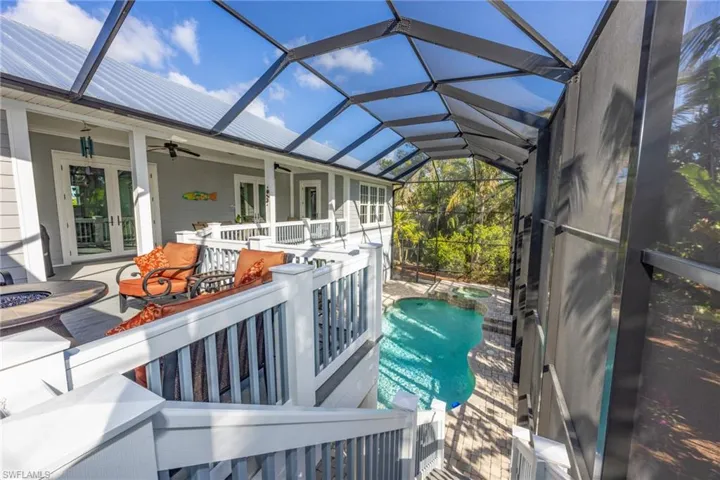 Upstairs porch