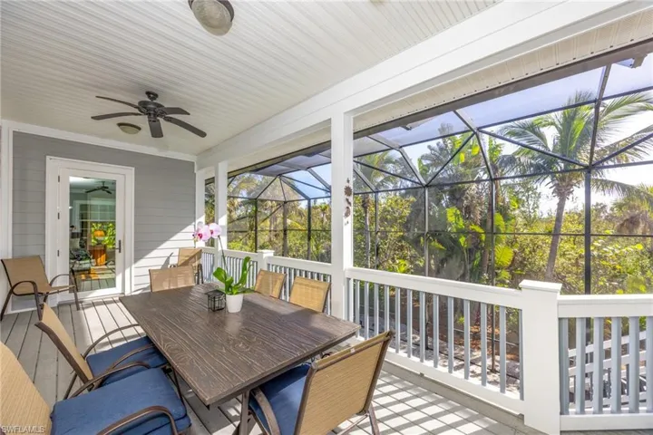 Upstairs porch