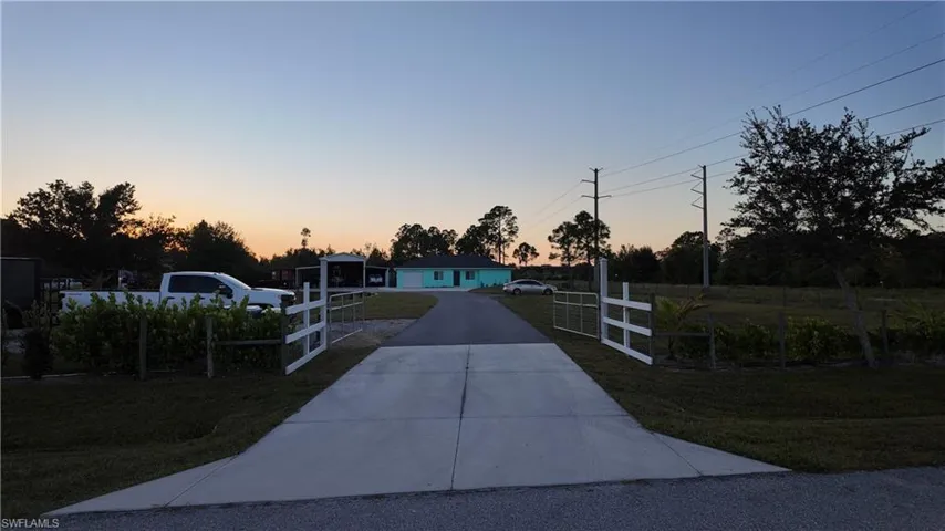 View from street