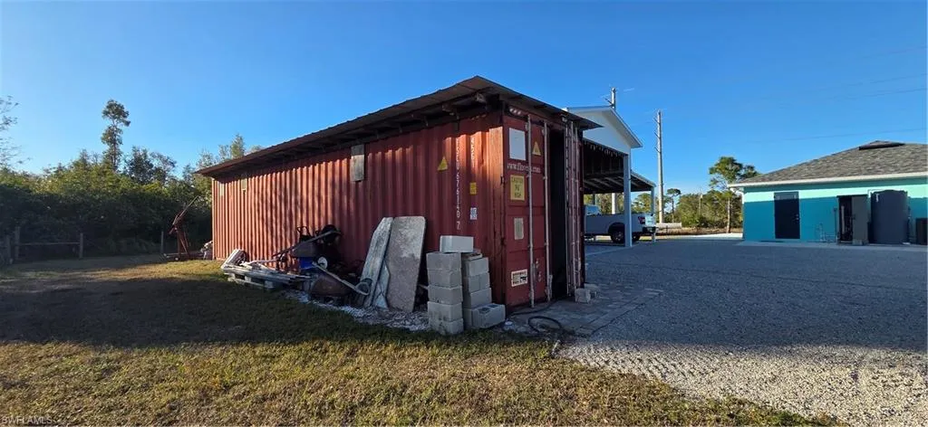 Bonus storage shed