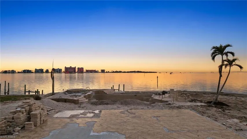 Water view featuring a boat dock