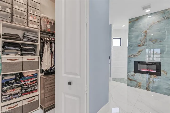 View of closet