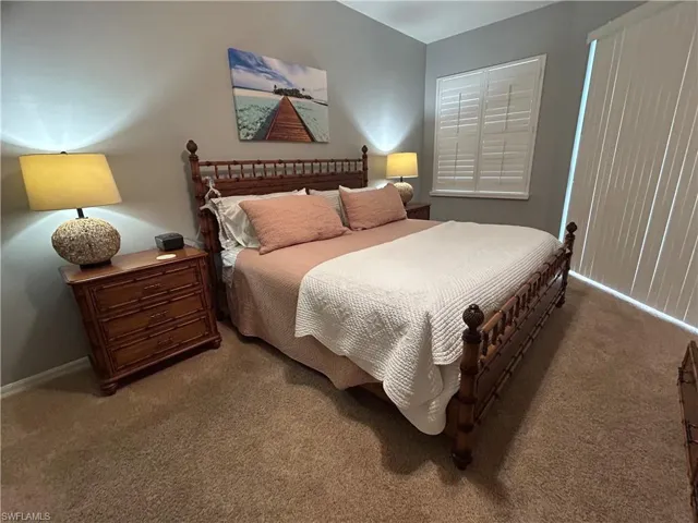 Spacious primary suite
