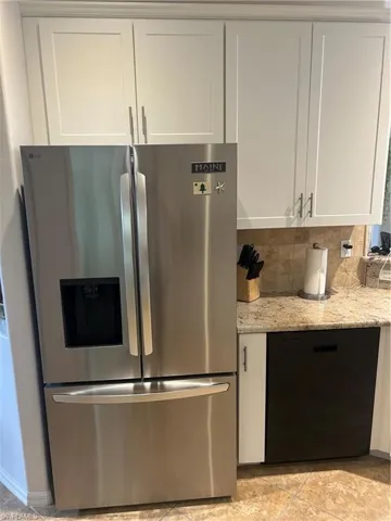 Upgraded refrigerator with water and ice dispenser
