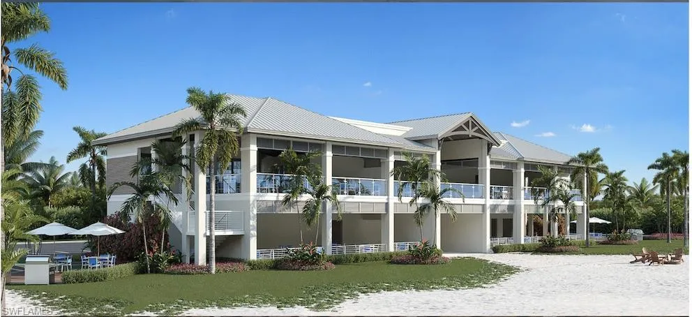 New beach club rear