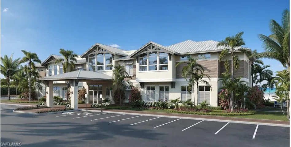 New beach club front