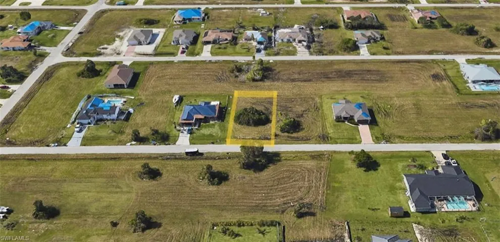 Aerial View of the lot