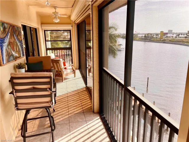 Waterfront view from lanai