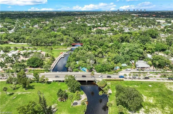 Yes, that's the Imperial River running through Downtown Bonita Springs....