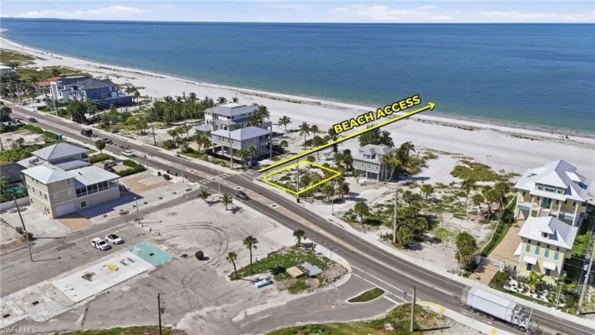 Beachfront property featuring direct beach access
