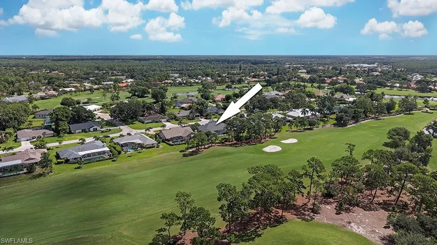 Aerial photo looking northeast over Imperial Golf Course