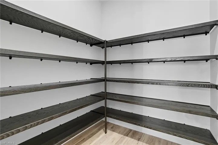 View of storage area