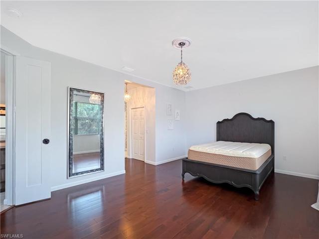 Hardwood floors and peaceful preserve views