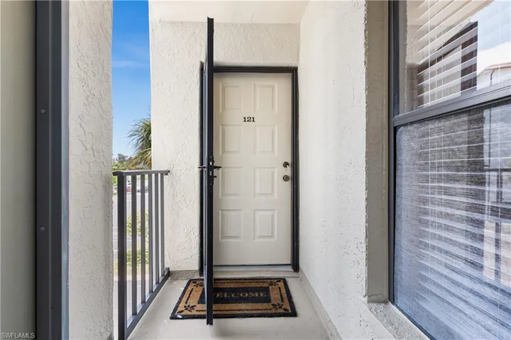 View of property entrance