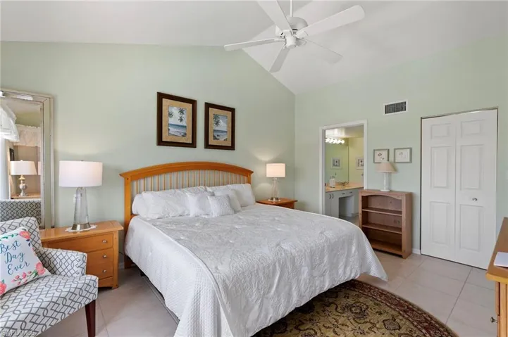 Spacious room, closet, and bathroom