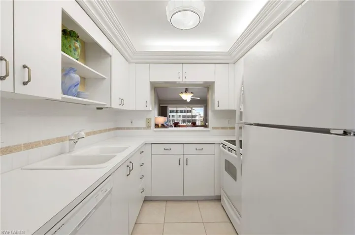 Plenty of cabinets and counter space