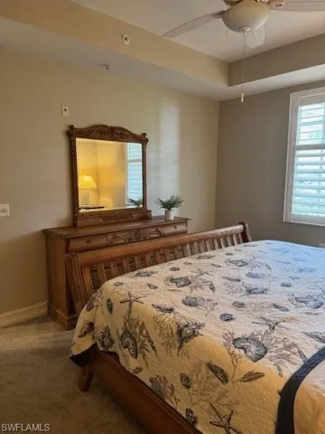 This mirror and dresser is included.