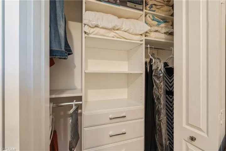 View of closet