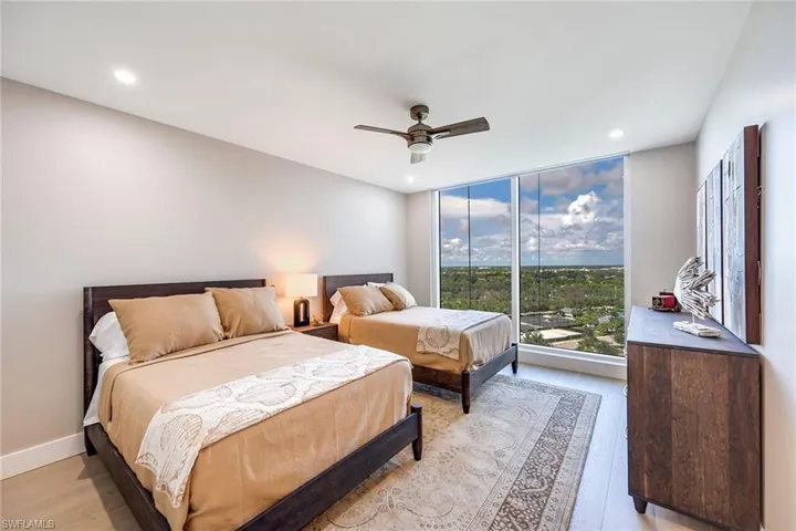 Guest Bedroom 2 with two full beds