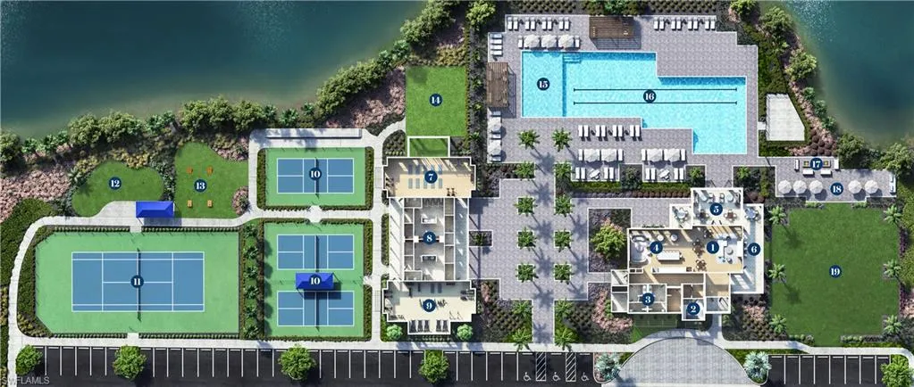 Seven Shores Amenity Center Virtual Rendering