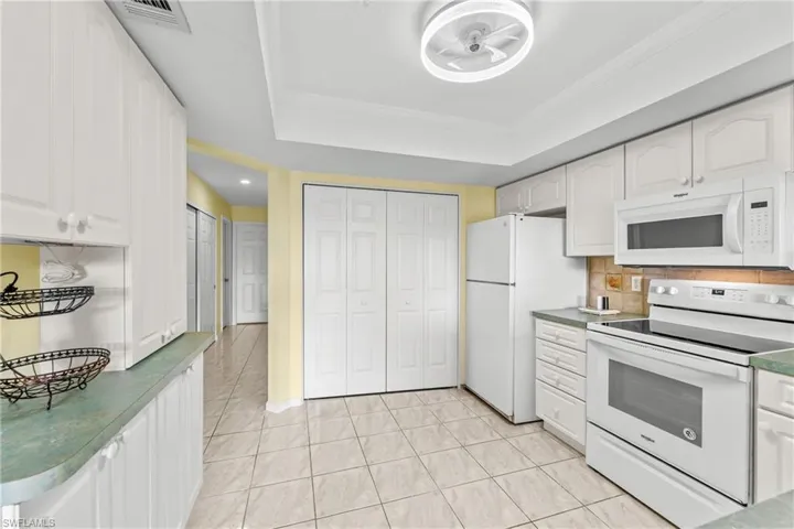 Laundry Closet In Kitch