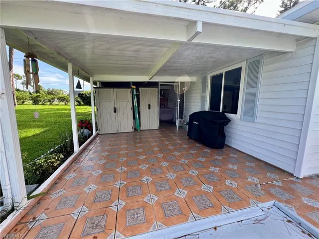 View of patio / terrace, Carport