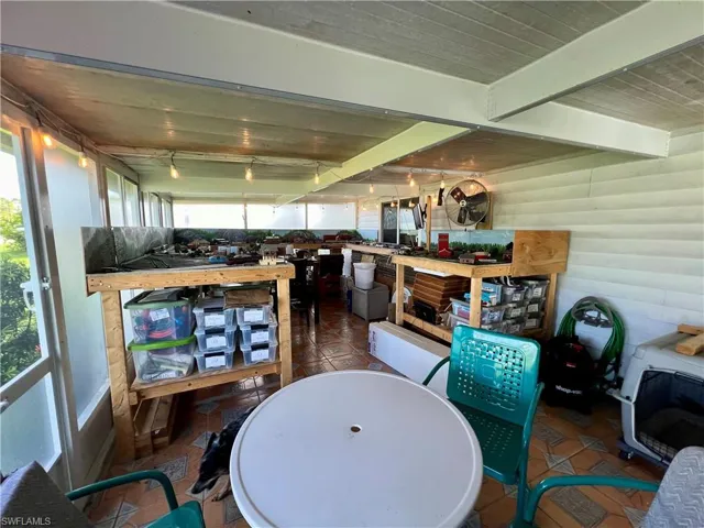 Enclosed porch